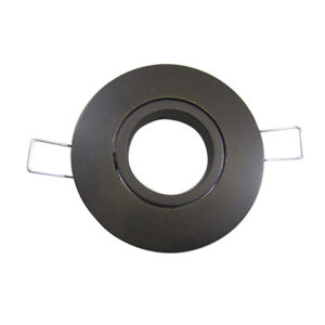 Bala dicroica Mr16 negra plana