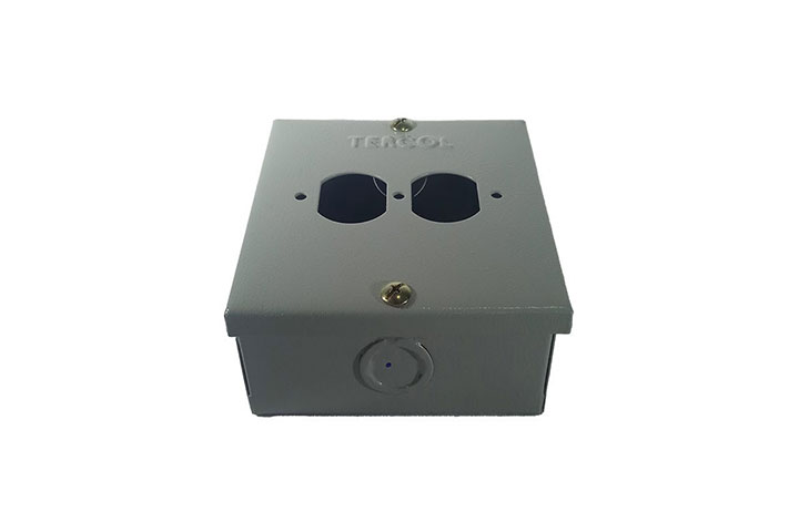 Caja Empalme 12x12x5 perforada leviton